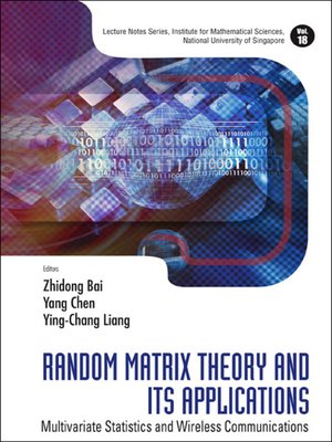 cover image of Random Matrix Theory and Its Applications